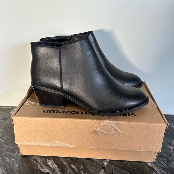 Amazon Essential Microsuede Ankle Boot - Picture 2 of 16